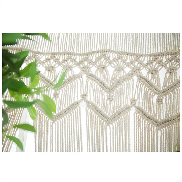 Macramé Curtain - Picture 3 of 5